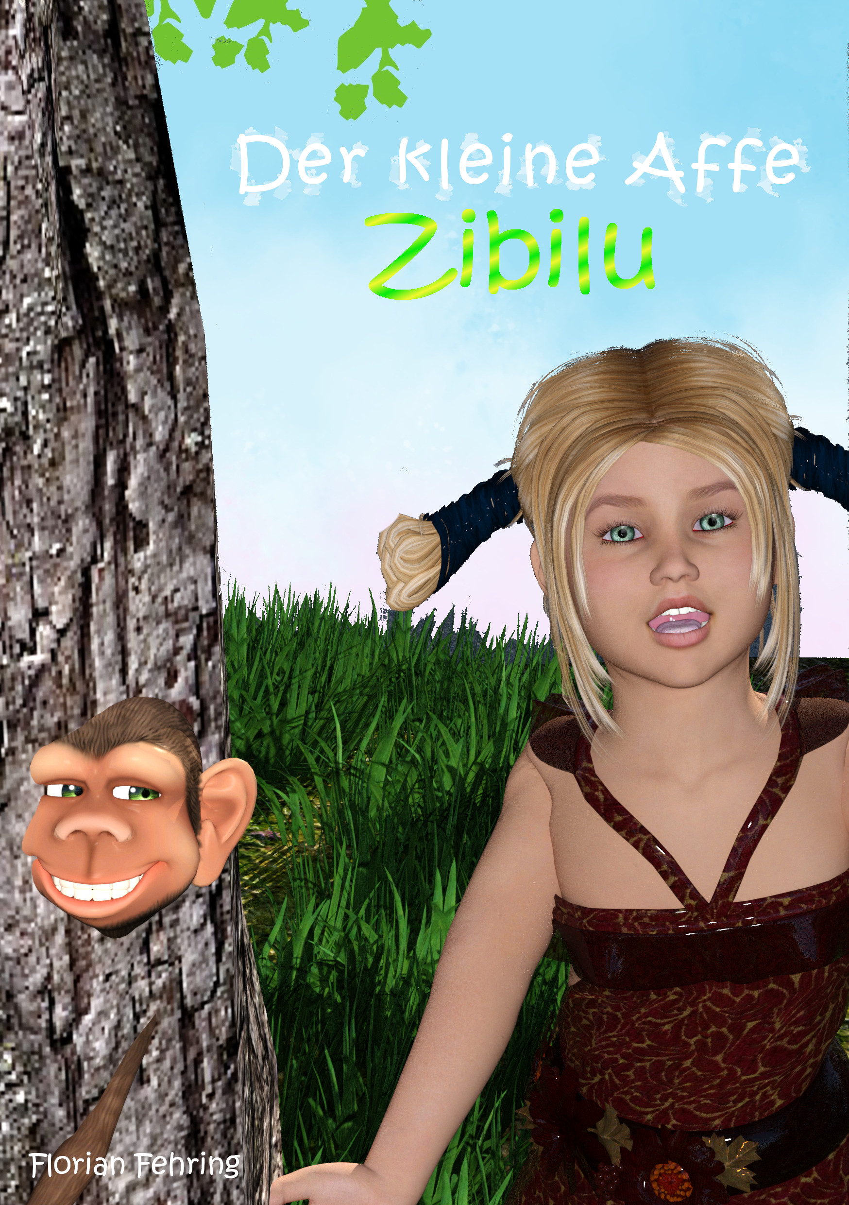 Cover vom Buch 'Der kleine Affe Zibilu'